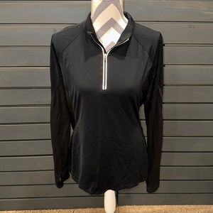 Gap fit XL black 1/4 zip